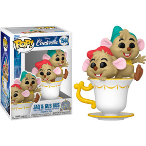 Cinderella (1950): 75th Anniversary - Jaq & Gus Gus in Cup Pop - 1544