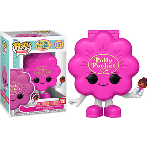 Retro Toys: Polly Pocket - Flower Shell (Pink) Pop - 157