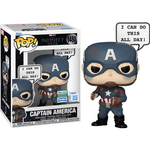 Pop! Sayings - Captain America 'I Can Do This All Day' Convention Exclusive Pop (W25) - 1480