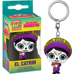 Dia De Los Muertos - El Cartin Pop! Keychain