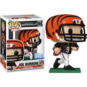 NFL: Bengals - Joe Burrow (Black Jersey) US Exclusive Pop - 304
