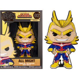 My Hero Academia - 4 Inch All Might Pop! Enamel Pin
