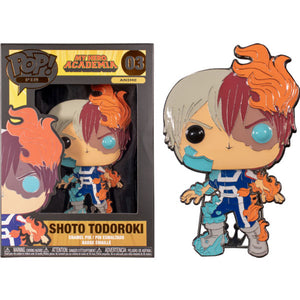 My Hero Academia - 4 Inch Shoto Todoroki Pop! Enamel Pin
