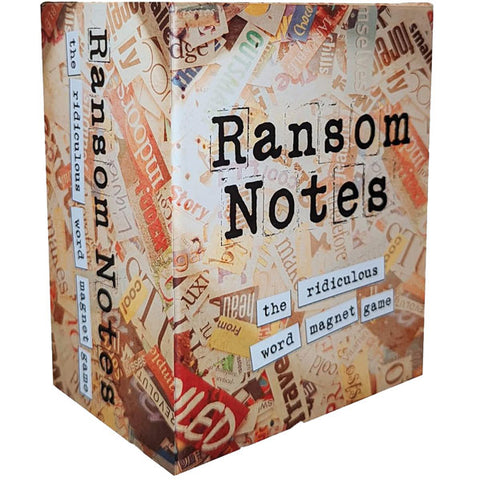 Image of Ransom Notes The Ridiculous Word Magnet Game