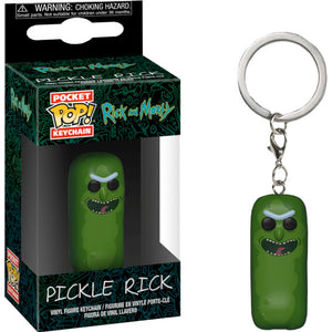 Rick and Morty - Pickle Rick Pop! Keychain