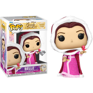 Beauty and the Beast - Belle Winter Diamond Glitter US Exclusive Pop - 1137