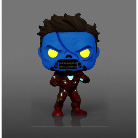 Image of What If - Zombie Iron Man Glow US Exclusive Pop