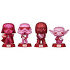 Star Wars - Valentine US Exclusive Diamond Glitter Pop! Vinyl 4-Pack