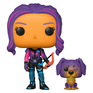 Hawkeye - Kate Bishop & Lucky Black Light US Exclusive Pop - 1212