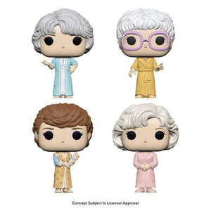 Golden Girls - Golden Girls in Robes US Exclusive Pop! 4-Pack