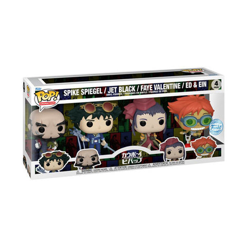 Image of Cowboy Bebop - Bebop US Exclusive Pop! 4-Pack