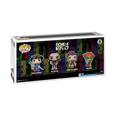 Image of Cowboy Bebop - Bebop US Exclusive Pop! 4-Pack