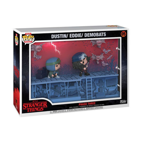 Image of Stranger Things - Dustin & Eddie Pop! Vinyl Moment Deluxe - 05