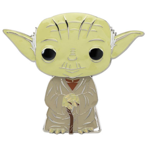Image of Star Wars - Yoda (with chase) 4" Pop! Enamel Pin