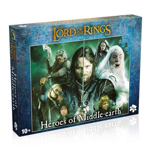 The Lord of the Rings - Heroes of Middle-Earth 1000 Piece Jigsaw Puzzle