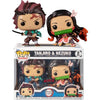 Demon Slayer - Tanjiro & Nezuko US Exclusive Pop! 2-Pack