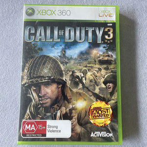 XB3 Call Of Duty 3